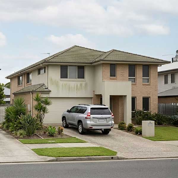Common Brisbane exterior buildup on Queenslander and rendered homes